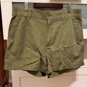 GAP Olive Green Cargo Shorts